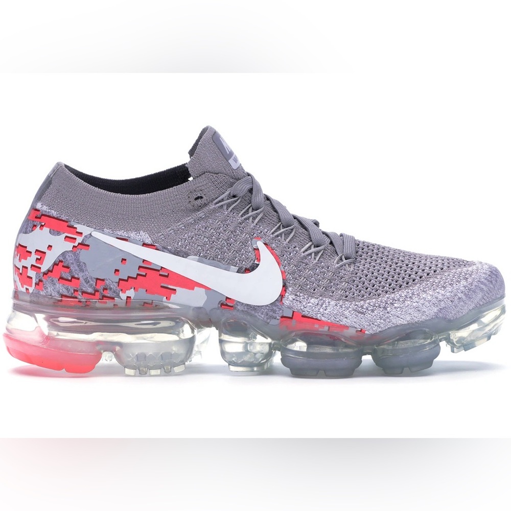 Women’s Nike Air VaporMax Flyknit Camo Digi Atmosphere Grey